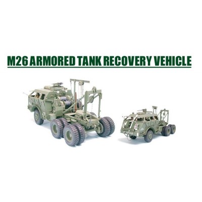M26 ARMORED TANK RECOVERY VEHICLE - 1/35 SCALE - TAMIYA 35244